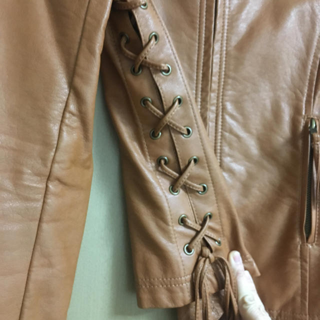 Brownie bee♡ライダース レディースのジャケット/アウター(ライダースジャケット)の商品写真