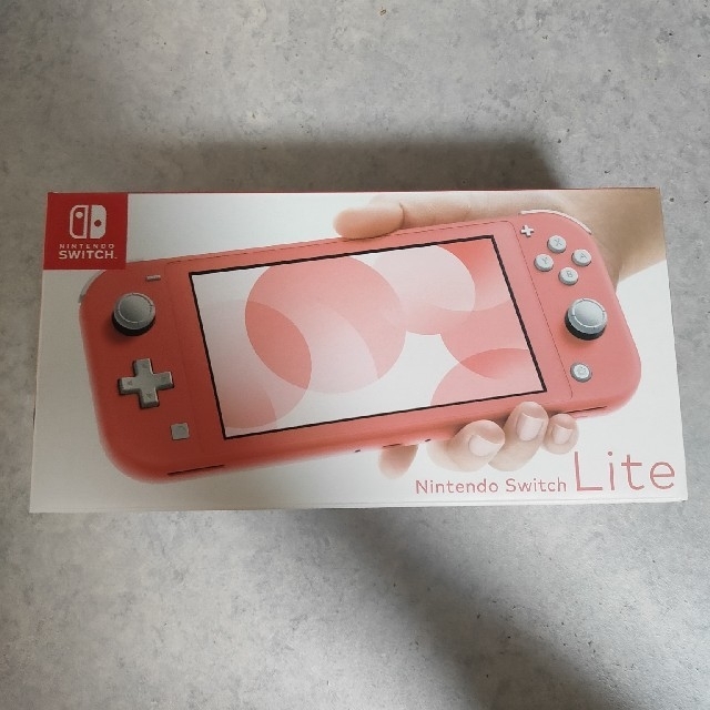 【新品未開封】Nintendo Switch lite コーラル 店舗印あり