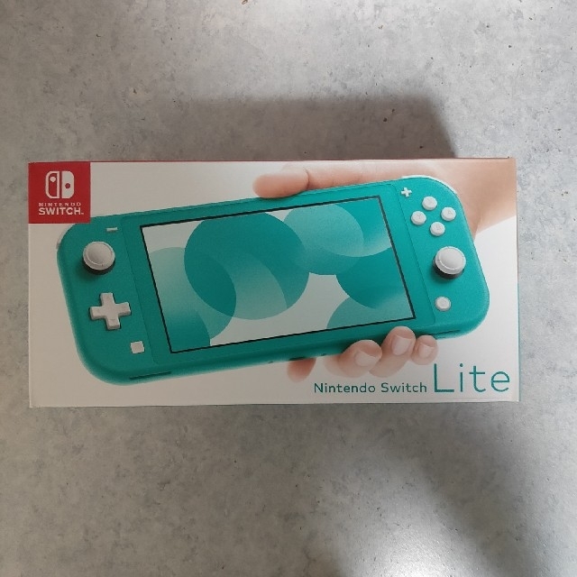 即納】 【新品未開封】Nintendo Switch lite ターコイズ 店舗印あり