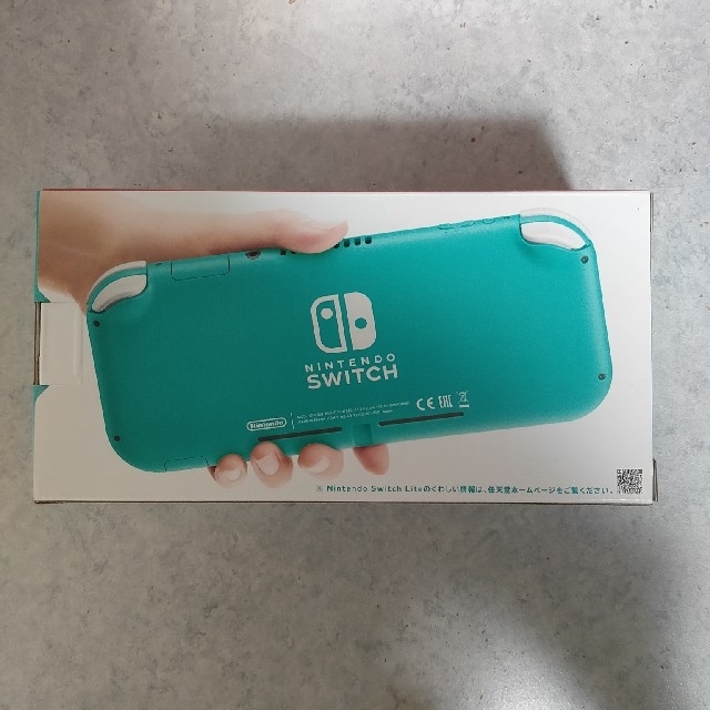 新品未開封】Nintendo Switch lite ターコイズ 店舗印あり 新品未開封】Nintendo Switch lite ターコイズ 店舗印あり