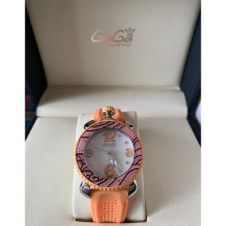 ガガミラノ(GaGa MILANO)の【レディスポーツ】GaGaMILANO ’ガガミラノレディース 腕時計 オレンジ(腕時計)