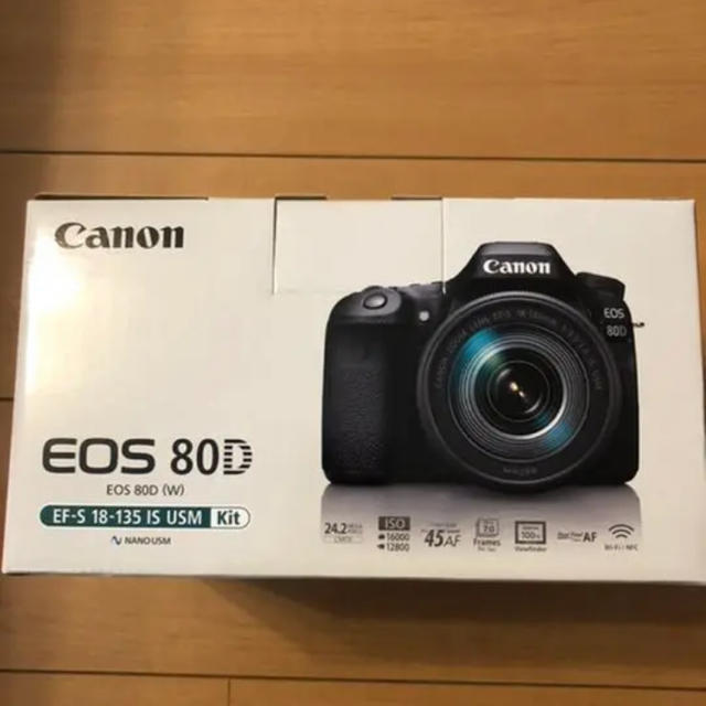 ホットセール Canon USM IS EF-S18-135 80D(W) EOS Canon - デジタル