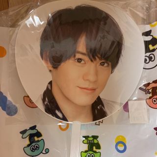 ジャニーズジュニア(ジャニーズJr.)の松倉海斗　団扇(アイドルグッズ)