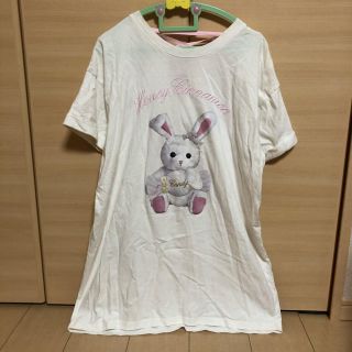 ハニーシナモン(Honey Cinnamon)のハニーシナモン　うさぎ　スピンドル　ロンT (Tシャツ(半袖/袖なし))