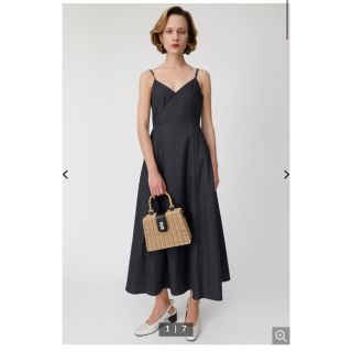 マウジー(moussy)のMOUSSY / FRONT WRAP CAMI DRESS(ロングワンピース/マキシワンピース)