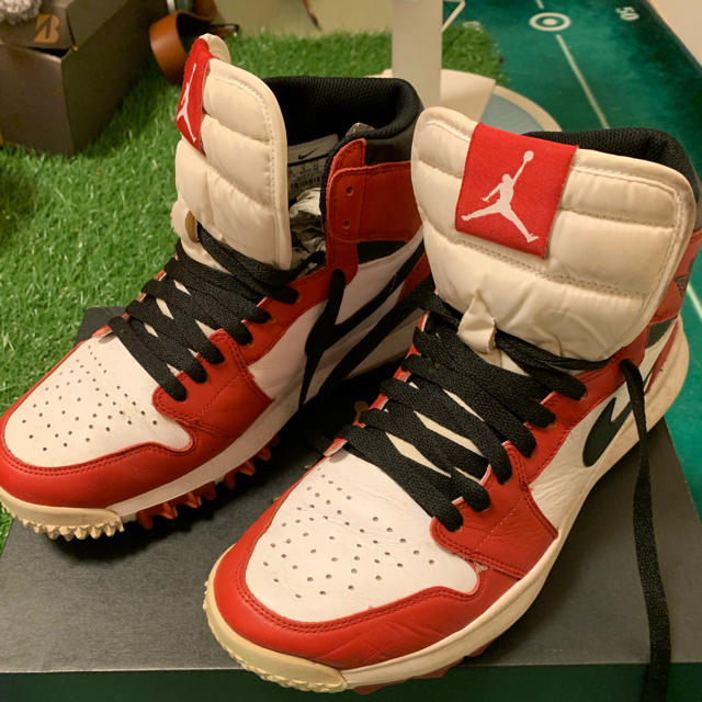 超激レア　ナイキAIR JORDAN 1 RETRO HIGH GOLF  28