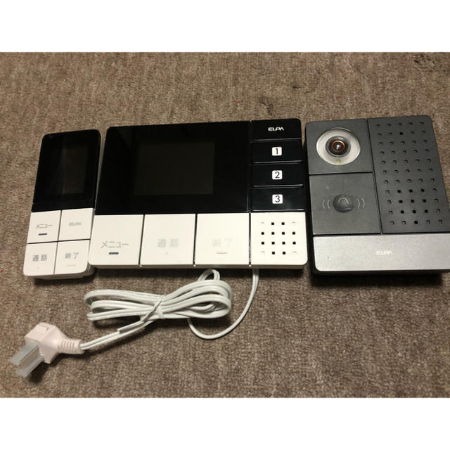 ELPA(エルパ)のELPA ワイヤレステレビドアホン　DHS-TMP2320 スマホ/家電/カメラのスマホ/家電/カメラ その他(その他)の商品写真