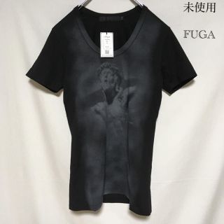 フーガ(FUGA)の半額以下！未使用 FUGA フーガ Tシャツ 半袖 ブラック 黒 キリスト(Tシャツ/カットソー(半袖/袖なし))