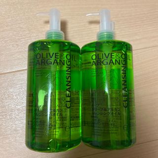 ディブ オリーブ&アルガンクレンジングオイル 500ml  2本セット　新品(クレンジング/メイク落とし)