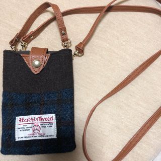 ハリスツイード(Harris Tweed)のゆきんこ様専用ハリスツイード　マルチポーチ(iPhoneケース)