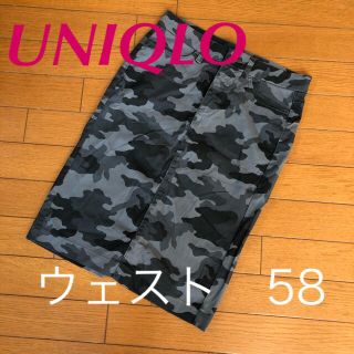 ユニクロ(UNIQLO)の☆美品❣️ユニクロ　迷彩スカート(ひざ丈スカート)