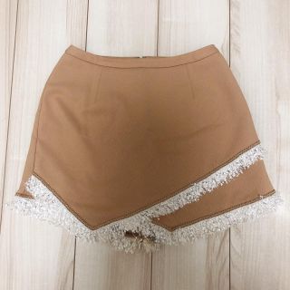 リリーブラウン(Lily Brown)の最終値下げ　lillybrown フリンジショートパンツ(ショートパンツ)