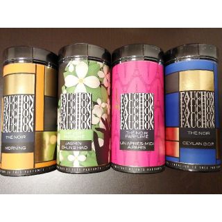 フォション　紅茶　茶葉缶入り　４本セット(茶)