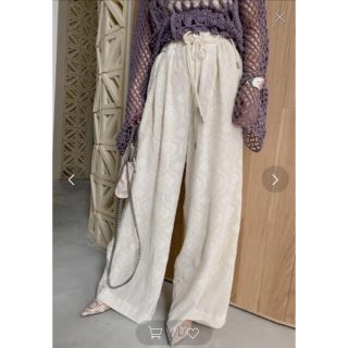 Ameri vintage MEDI LAMP EMBROIDERY PANTS