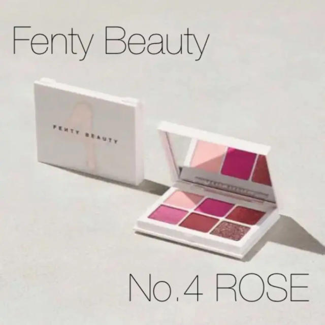 Fenty Beauty アイシャドーパレット 4番 ローズ系の通販 By Ruu Room ラクマ