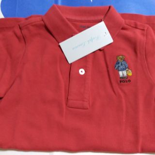 ラルフローレン(Ralph Lauren)の新品◇ラルフローレン　ロンパース　ショートオール　ポロシャツ　ポロベア　90(Tシャツ/カットソー)