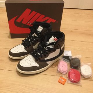 ナイキ(NIKE)のNIKE AIR JORDAN 1 TRAVIS SCOTT(スニーカー)