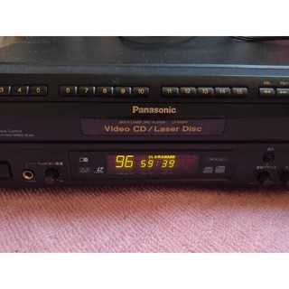 Panasonic LX-K590V レーザーディスクプレーヤー