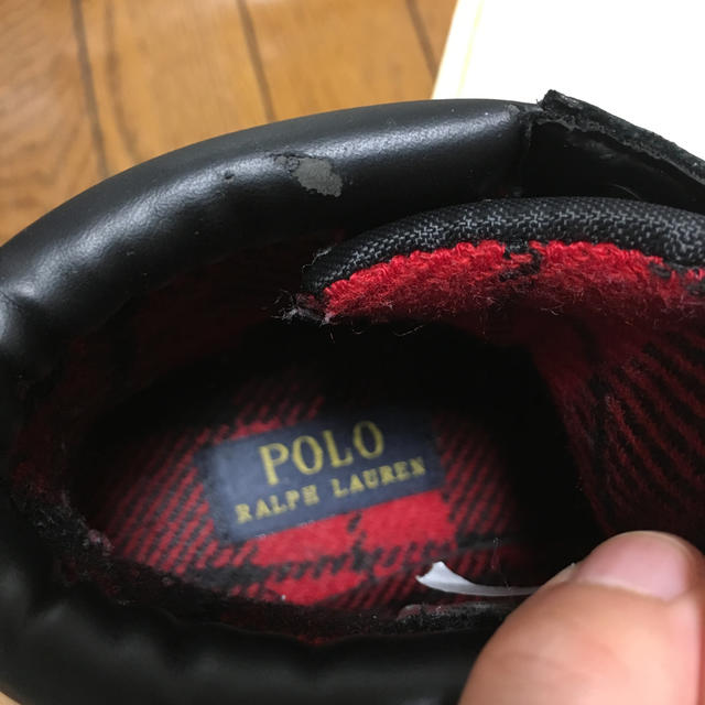 POLO RALPH LAUREN(ポロラルフローレン)の値下げします！ポロ  エンジニアブーツ  キッズ18c キッズ/ベビー/マタニティのキッズ靴/シューズ(15cm~)(ブーツ)の商品写真