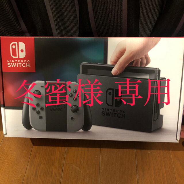 Nintendo Switch JOY-CON グレー 本体  HAC-S-KA