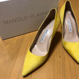 マノロブラニク(MANOLO BLAHNIK)の【超美品☆セール】マノロブラニク MANOLO BLAHNIK パンプス 38(ハイヒール/パンプス)