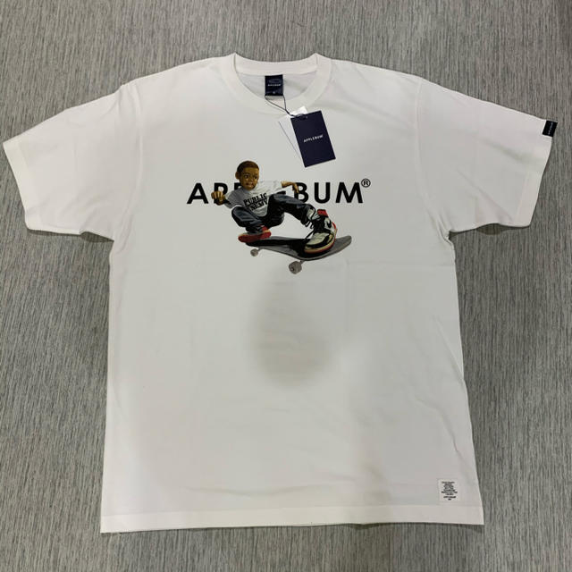 新品✨jordan1 つま黒Tシャツ　applebum アップルバム