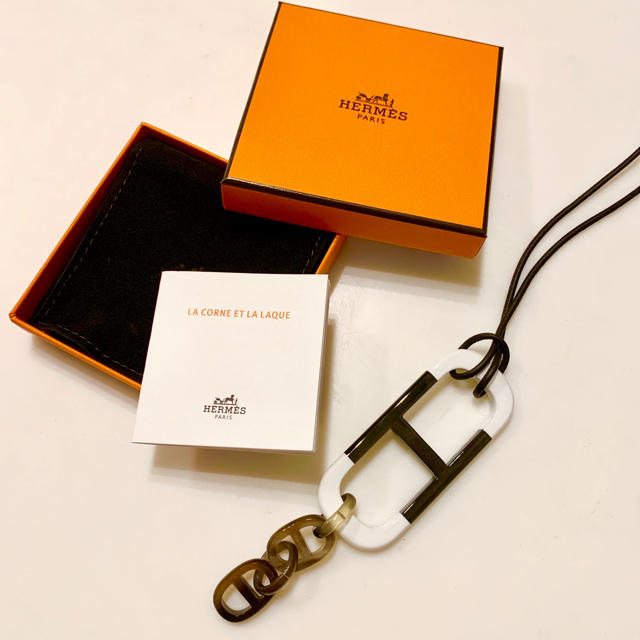 Hermes アマール ネックレス バッファローホーン エルメスネックレス