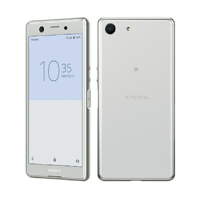 ANDROID(アンドロイド)のXperia Ace Black と white　simフリースマートフォン スマホ/家電/カメラのスマートフォン/携帯電話(スマートフォン本体)の商品写真