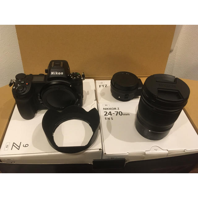 ◆新品◆ニコンZ6◆24-70mmF4、FTZ◆付属品