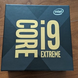 新品 未開封 Intel Core i9 10980XE 正規品(PCパーツ)