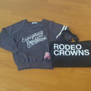 ロデオクラウンズ(RODEO CROWNS)のニット　ショッパー付(ニット/セーター)