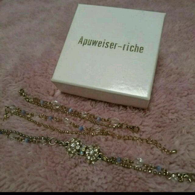 Apuweiser-riche(アプワイザーリッシェ)の♥アプワイザーリッシェ ブレスレット レディースのアクセサリー(ブレスレット/バングル)の商品写真