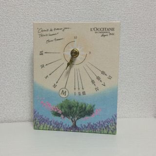 ロクシタン(L'OCCITANE)の新品☆ロクシタン 時計(置時計)