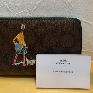 コーチ(COACH)の✴︎新品✴︎ コーチ COACH 長財布/ブラウン(財布)