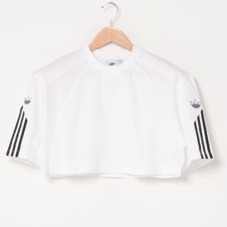 アディダス(adidas)の今期購入アディダスクロップドＴシャツXS(Tシャツ(半袖/袖なし))