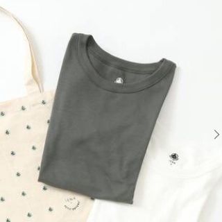 イエナ(IENA)のイエナ　プチバトー】 クルーネック PACK Tシャツ◆ グレーのみ　36(Tシャツ(半袖/袖なし))