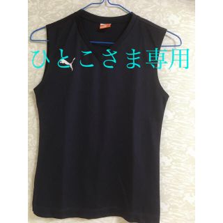 プーマ(PUMA)のプーマ  ランニングシャツ　紺色　140(Tシャツ/カットソー)