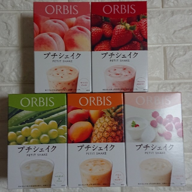 ORBIS - ORBIS オルビスプチシェイク 5箱(35食)の通販 by plumerry*s ...