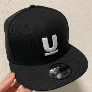 アンダーカバー(UNDERCOVER)のUNDERCOVER×NEW ERA キャップ 黒(キャップ)