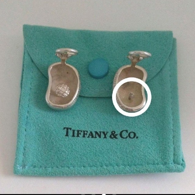 Tiffany & Co.(ティファニー)のティファニー ビーンイヤリング(大)保存袋付き!(難あり レディースのアクセサリー(イヤリング)の商品写真