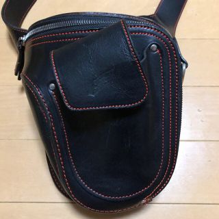 HYOD GAHO LEATHER HIP BAG-TYPE-C 中古(装備/装具)