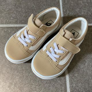 ヴァンズ(VANS)のVANS ヴァンズ オールドスクール ベージュ 16cm(スニーカー)