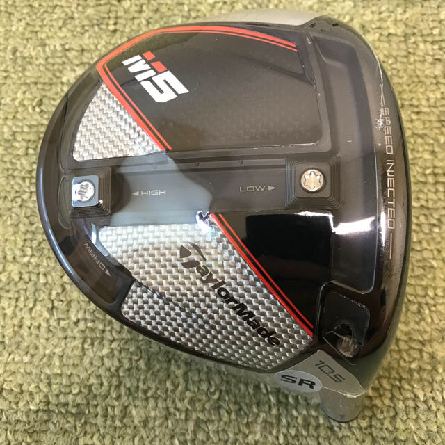 TaylorMade(テーラーメイド)の新品未使用品　テーラーメイド ドライバー M5 10.5度ヘッドカバー レンチ付 スポーツ/アウトドアのゴルフ(クラブ)の商品写真