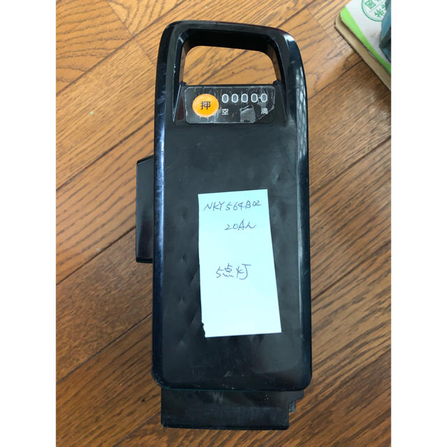 品 パナソニック 電動自転車バッテリー20Ah NKY564B02長押し5点 日本