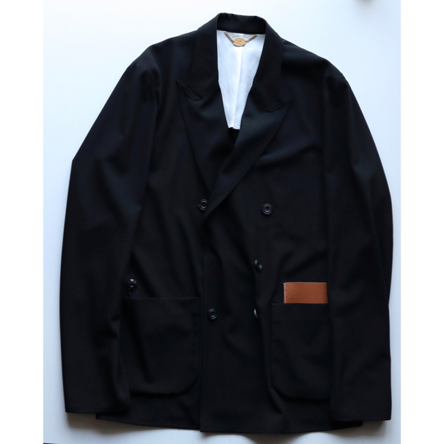 SUNSEA(サンシー)のsunsea 20ss  SNM double breasted jacket メンズのジャケット/アウター(テーラードジャケット)の商品写真