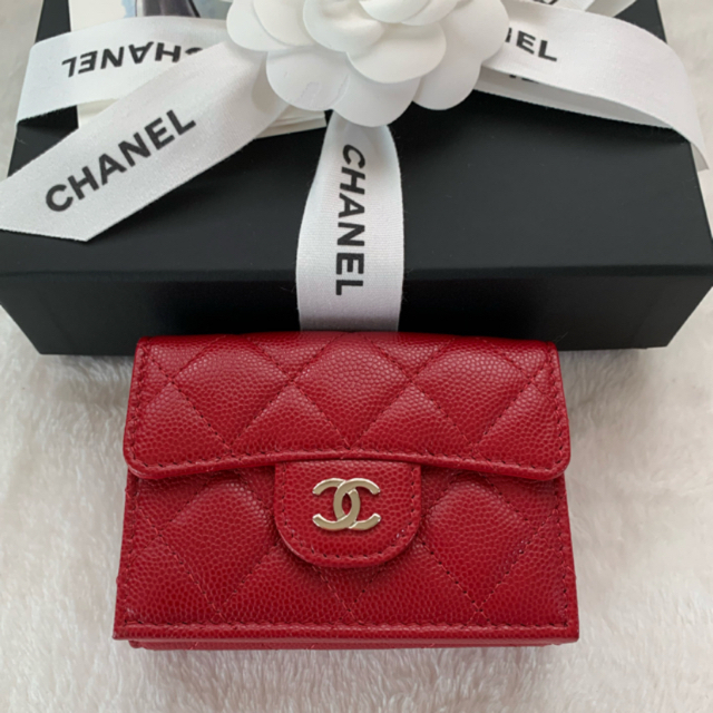 CHANEL(シャネル)のCHANEL🎀シャネル♡極美品♡ナノウォレット　お値下げ レディースのファッション小物(財布)の商品写真