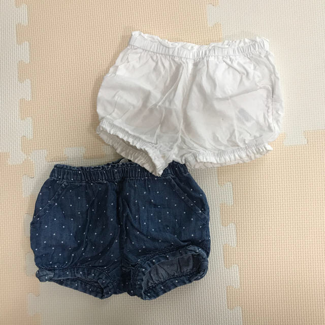 babyGAP(ベビーギャップ)の女の子　ノースリーブシャツ&かぼちゃ パンツセット キッズ/ベビー/マタニティのベビー服(~85cm)(シャツ/カットソー)の商品写真