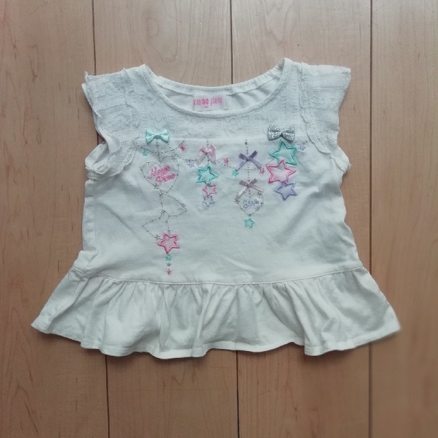 mezzo piano(メゾピアノ)のメゾピアノ キッズ/ベビー/マタニティのキッズ服女の子用(90cm~)(Tシャツ/カットソー)の商品写真