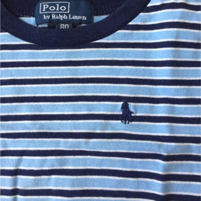 POLO RALPH LAUREN(ポロラルフローレン)のラルフローレン ボーダTシャツ 80 キッズ/ベビー/マタニティのベビー服(~85cm)(Ｔシャツ)の商品写真