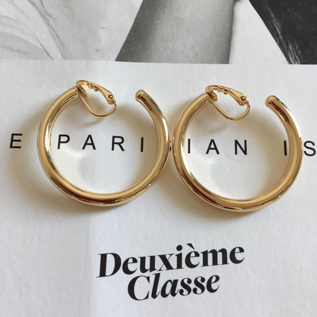 DEUXIEME CLASSE(ドゥーズィエムクラス)の★新品 DEUXIEME CLASSE ドゥーズィエムクラス フープイヤリング レディースのアクセサリー(イヤリング)の商品写真